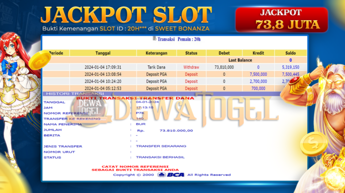 BUKTI JP DEWATOGEL #1156